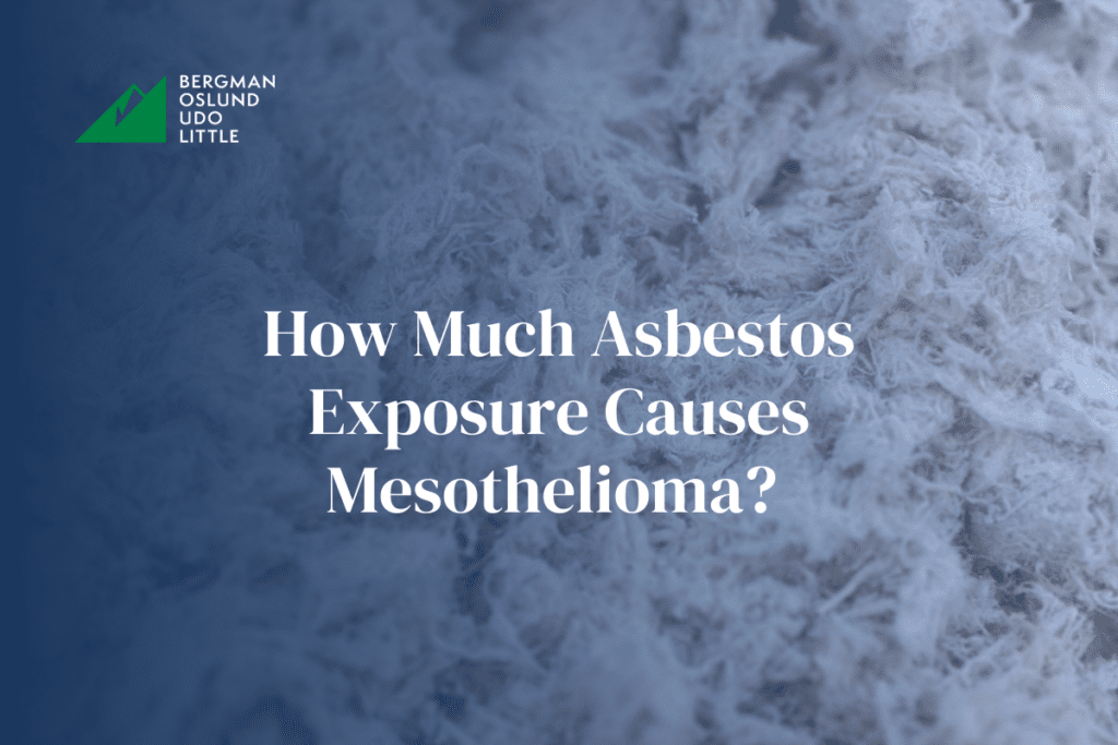 How Much Asbestos Exposure Causes Mesothelioma